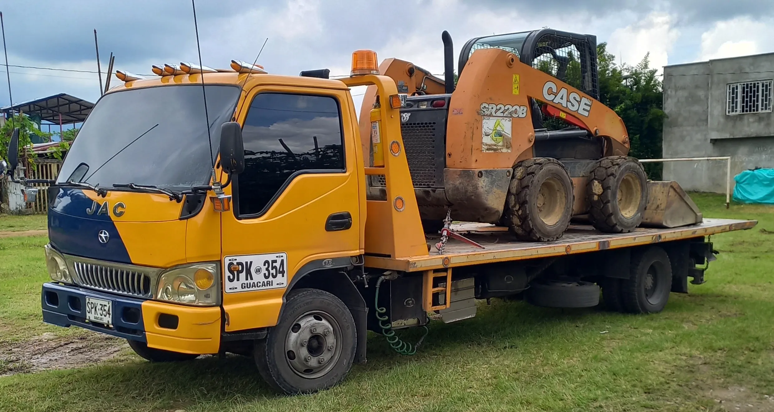 Transporte de maquinaria