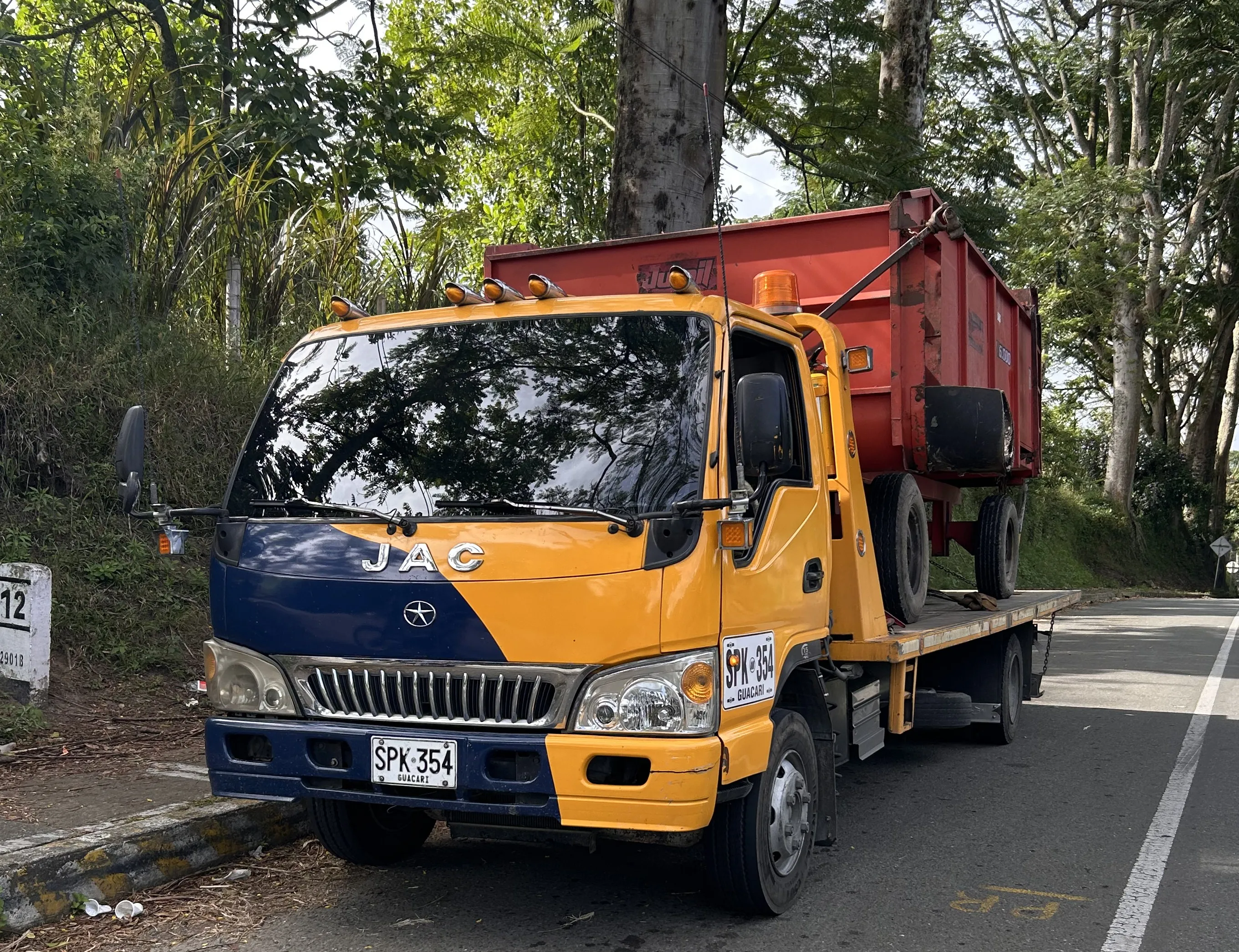 Transporte de medianos