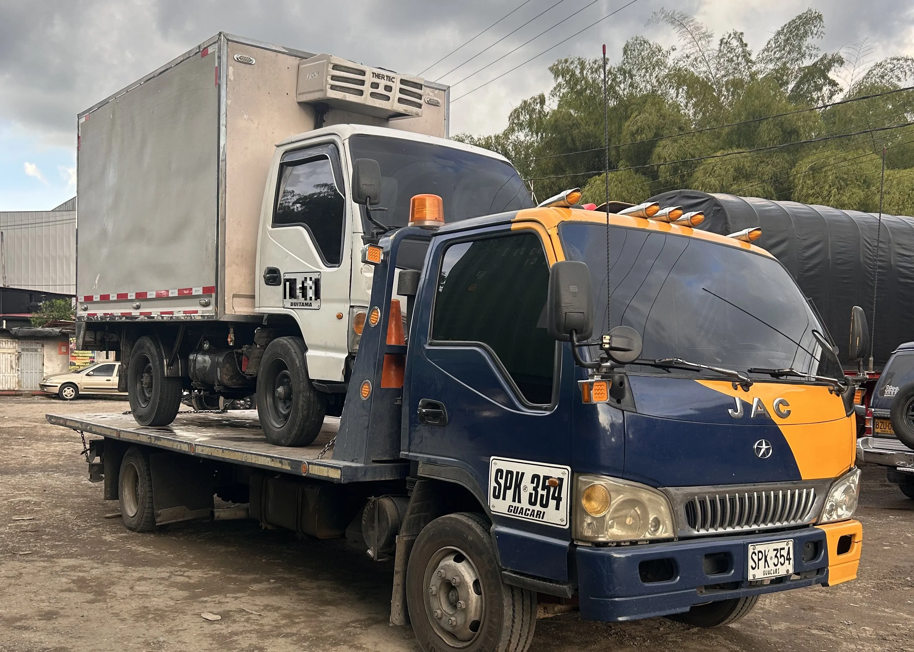 Transporte de medianos